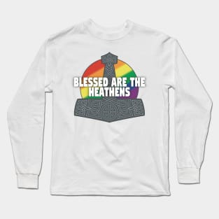 Mjolnir Blessing - Pride Rainbow Long Sleeve T-Shirt